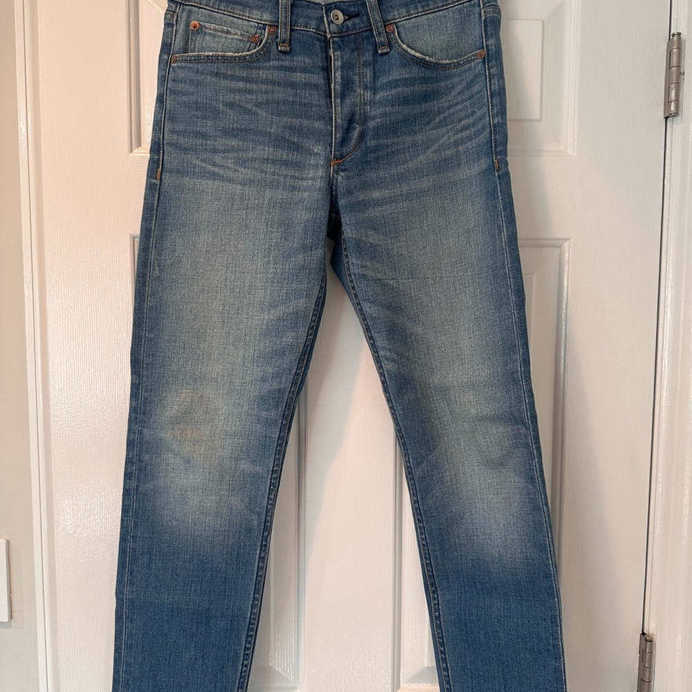 Rag & Bone Men’s Blue Straight Jeans Classic Style